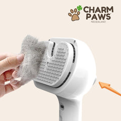 SniffPaws® Steami Pro - Brosse professionnelle pour le soin du pelage des animaux domestiques