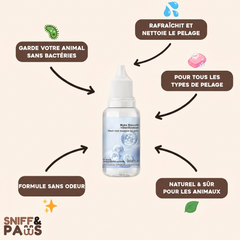 Shampooing rafraîchissant pour pelage en gouttes | Sniff&Paws™