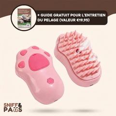 Brosse à vapeur | Brosse à vapeur rafraîchissante - Pour chats et chiensw